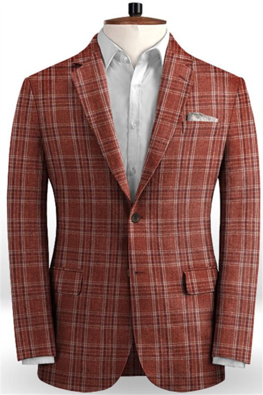 Fashion Notch Lapel Mens Suits Online | Two Piece Formal Business Tuxedo