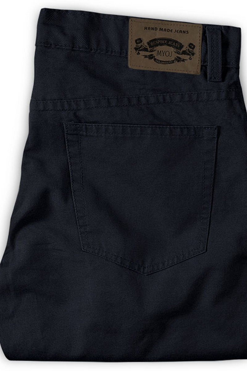 Simple Black New Fashion Jeans Business Casual Stretch Slim Pants