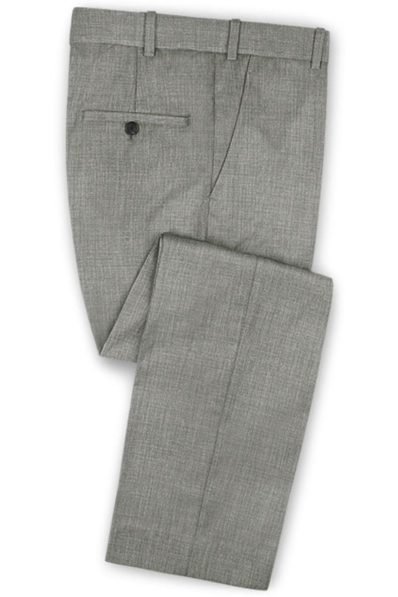 Business Grey Men Suits Online New Fashion Slim Version Tuxedos