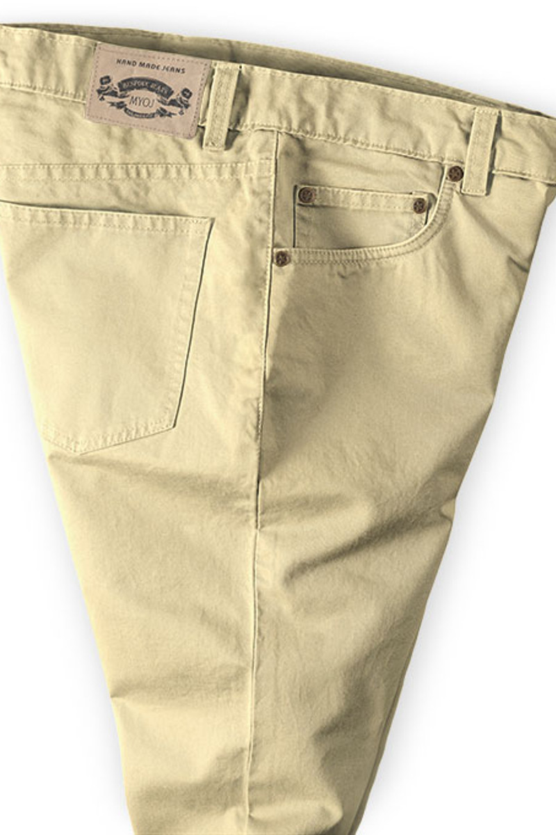 Champagne Business Men Skinny Casual Slim Straight Pants