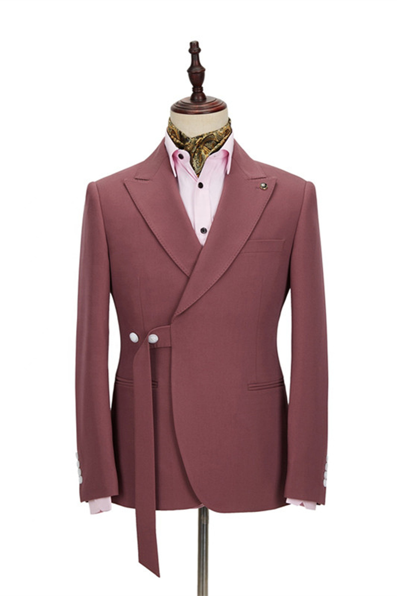 Nicolas Fashion Custom Point Lapel Slim Fit Prom Men Suits Online