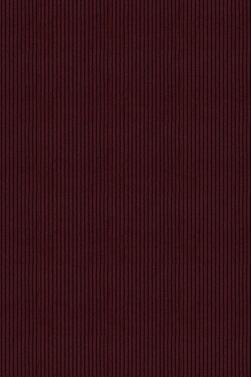 Luca Burgundy Corduroy Striped Prom Men Suit