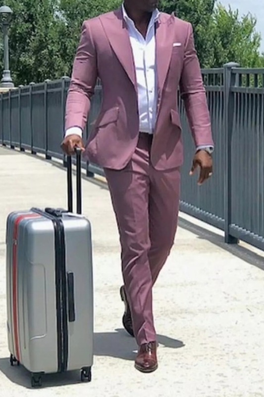 Johnathan Fashion Slim Fit Point Lapel Men Suits Online