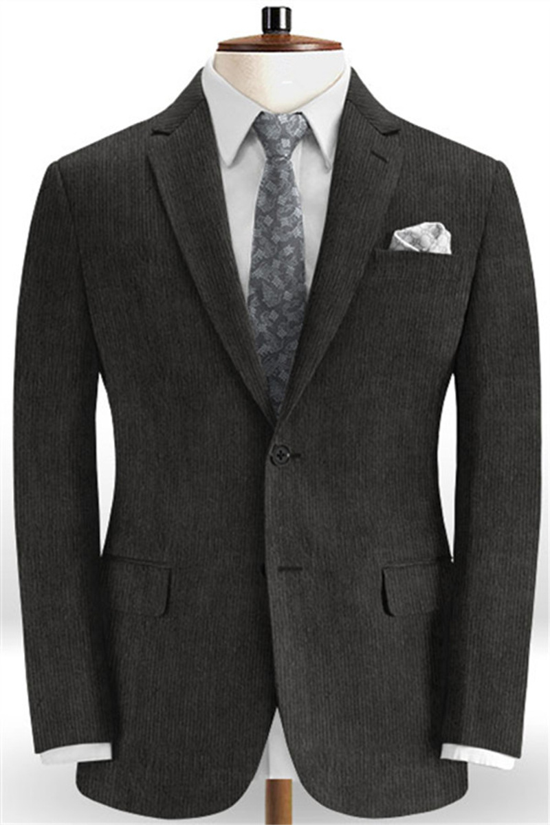 Black Business Men Suit Pants Slim Fit Men Blazer