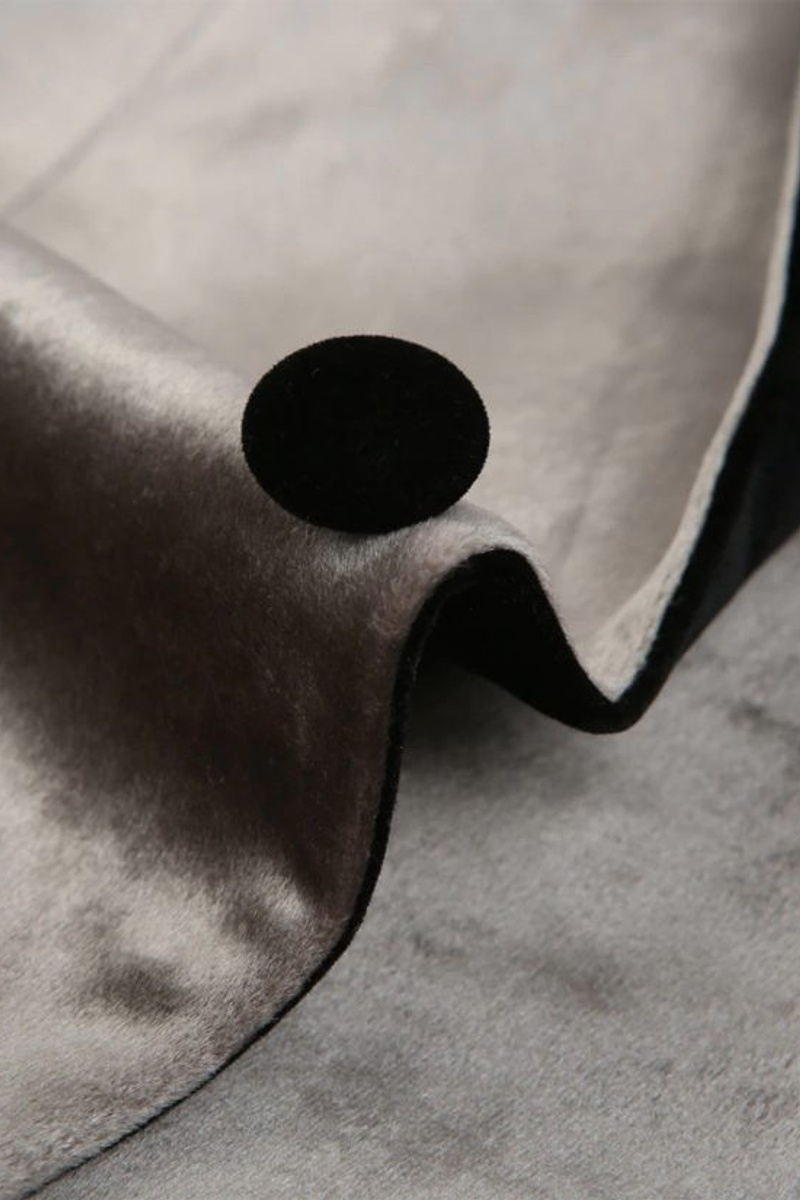 Prom Grey Velvet Blazer Men Slim Fit Casual Blazer