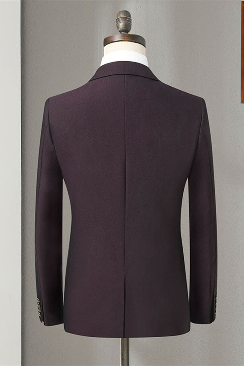 Oscar Purple Slim Formal Business Suit Online
