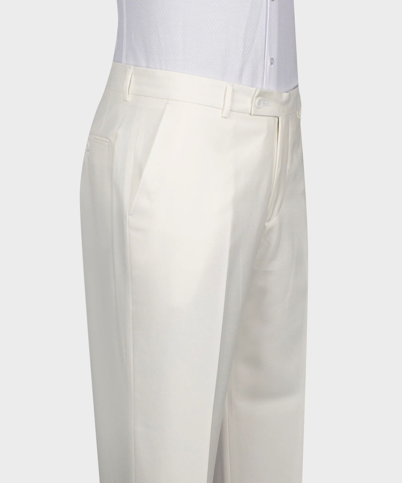Ivory Double-Breasted Shawl Lapel Men's Wedding Two-Piece Suit