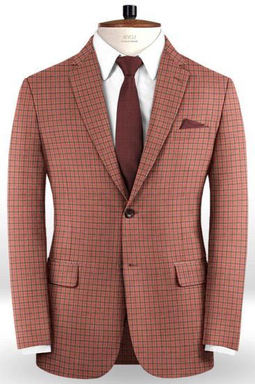 Design Prom Suits | Modern Two Button Plaid Tuxedo_1
