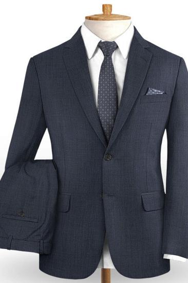 Two Button Tweed Mens Suit |  Business Mens Formal_2