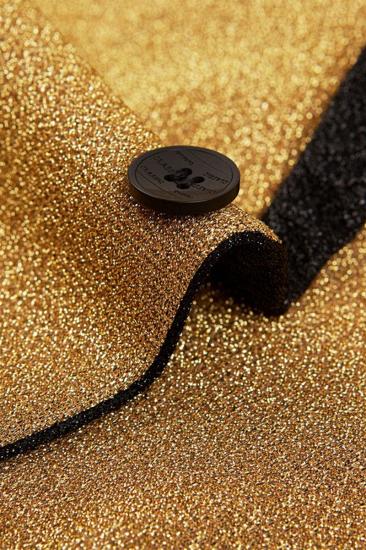 Men Glitter Sequin Blazer |  Gold Men Fit For Prom_4