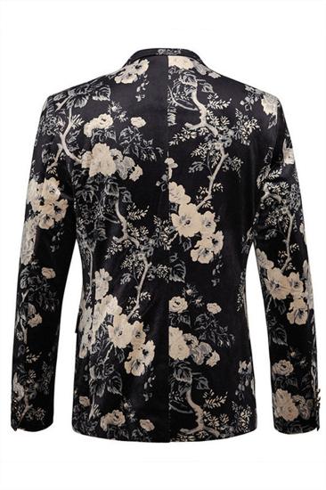 Robert Black Floral Perfect Fit Blazer | Black Floral Suit_2