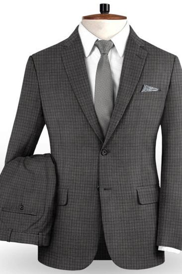 Brand Quality Slim Fit Single Breasted Suit | Business Casual Gentleman Tuxedo 2 Piece_2
